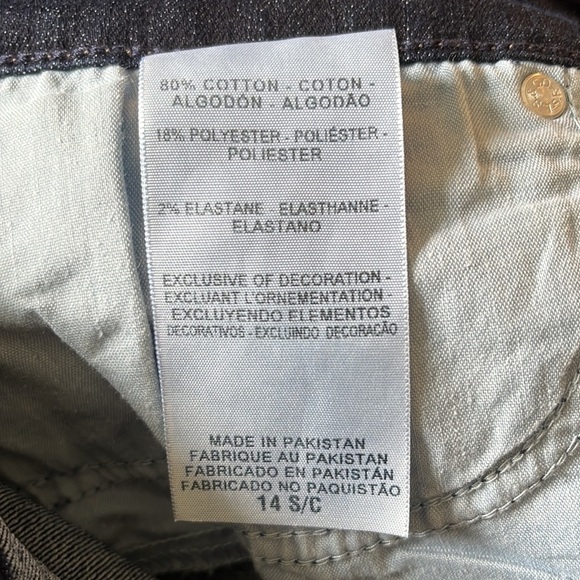 Signature Levi Straus & Co. Modern Bootcut Jeans 14 S/C - Picture 4 of 5